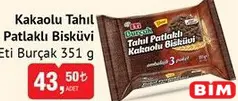 ETİ BURÇAK KAKAOLU TAHIL PATLAKLI BİSKÜVİ 351 G